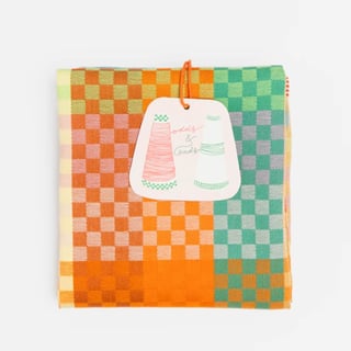 Foekje Fleur Odds & Ends Theedoek (#57A Checkered Check)