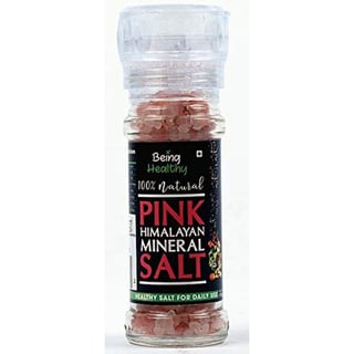 Being Healthy Pink Salt With Grinder 100Gr