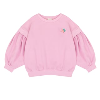 Balloon bird sweater Raspberry pink - Jenest