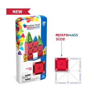 MAGNA-TILES Micro Mags Travel Set