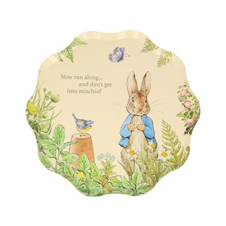 Meri Meri Peter Rabbit In The Garden Side Bordjes