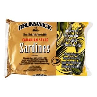 Brunswick Sardines in Soja Olie 106 Gr