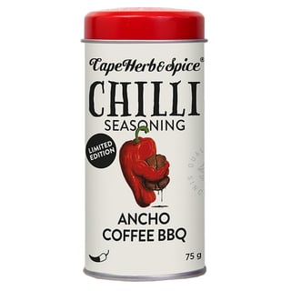 Ancho Coffee BBQ Chilli Seasoning Cape Herb & Spice (75g)