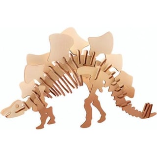 Houten 3D Stegosaurus Puzzel