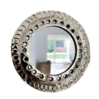 Marokkaans spiegeltje - Zilver