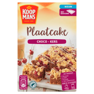 Koopmans Plaatcake Choco Kers