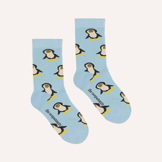 The Campamento Penguins Allover Kids Socks