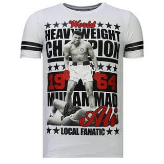Greatest Of All Time Ali T-Shirt - Wit