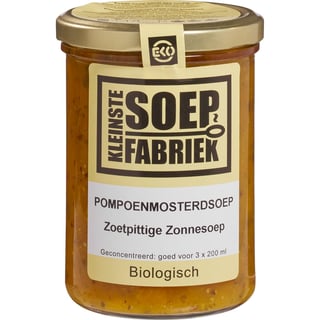 Pompoen-Mosterdsoep