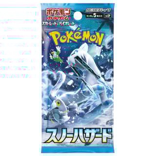 Pokemon Snow Hazard Booster (Jap)
