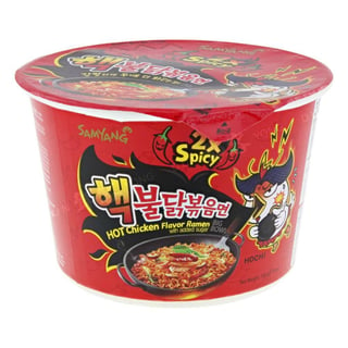 Ramyun Dubbel Spicy Noedelsoep Kom