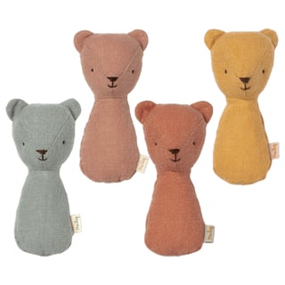 maileg rammelaar teddy mini 4 kleuren