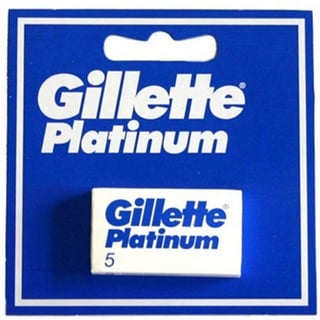 Gillette Scheermesjes Plat - Platin