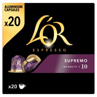 L'Or Espresso Capsules Supremo Sterkte 10