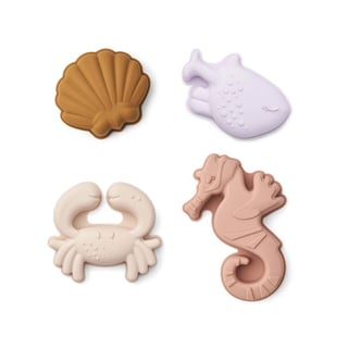 Gill Sand Moulds 4-Pack Sea Shell / Pale Tuscany