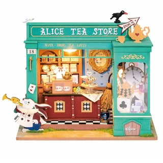 Robotime Alice's Tea Store