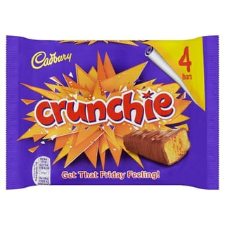 Cadbury Crunchie 4 Bars