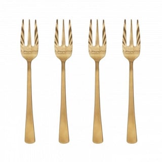 Unc Fork Gold Set of 4 in Gift Pack