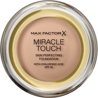 Max Factor Miracle Touch Compact Foundation - 045 Warm Almond Een Concealer, Foundation en Poeder in Één Dat Zorgt Voor Een Frisse en Egale Huid