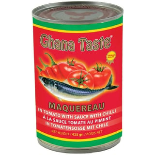 Ghana Taste Maquereau Tomato Chili Sauce 270 g