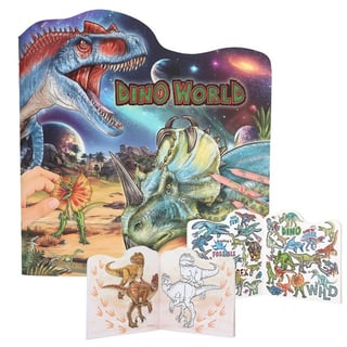 Dino World Kleurboek Met Stickers