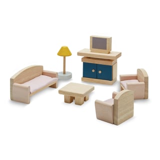 Plan Toys Houten Woonkamer Poppenhuis - Orchard Collection