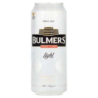 Bulmers Light Single Can 500Ml