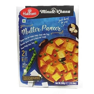 Haldiram's Minute Khana Mutter Paneer (Tofu) 300G