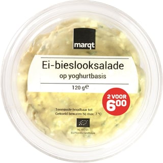 Ei-Bieslook Salade Op Yoghurtbasis