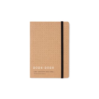 College Planner 2024-2025 Eco A6 - Paper Brown