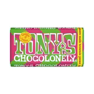 Tony's Chocolonely - Diverse Smaken - Tony Chocolonely: Donkere Melk Brownie Pecan