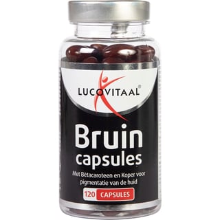 Lucovitaal Bruin Capsules Voedingssupplement - 120 Capsules