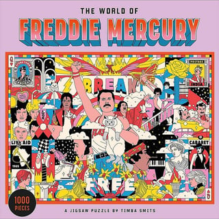 Puzzel The World of Freddie Mercury - 1000 Stukjes