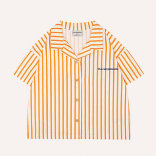 The Campamento Orange Stripes Kids Shirt