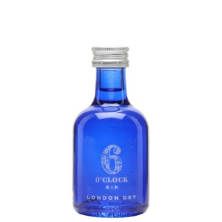 Gin 6 O' Clock Miniatuur 5cl