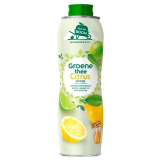 Van De Boom Groene Thee Citrus Siroop