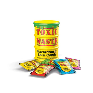 Toxic Waste Hazardously Sour Candy 42G