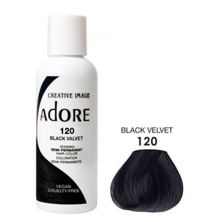 Adore Semi-Permanent Hair Color - Black Velvet 120 118ML