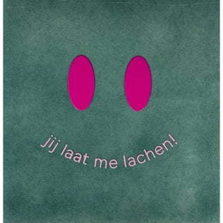 Yett Quote Tegel Jij Laat Mij Lachen 10x10