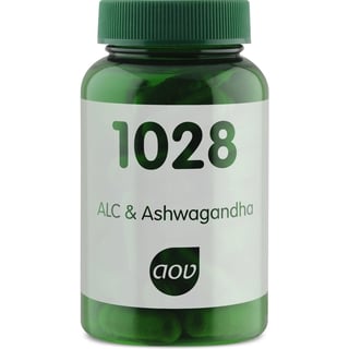 AOV 1028 ALC & Ashwagandha - 60 Vegacaps - Voedingssupplementen