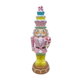 Beeld Notenkraker Candy Met Taart Pastel 9x28cm