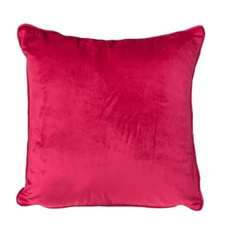 Sierkussen Fuchsia Fluweel 50x50cm