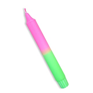 Studio Lux - Dinerkaars Neon - Roze, Groen - Dip-Dye