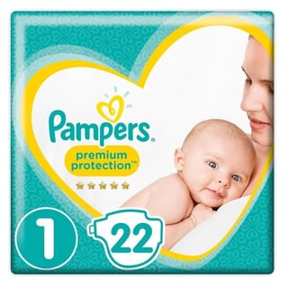 Pampers Luiers Premium Prot Size1 2