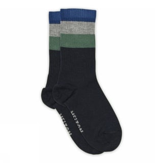 Mp Denmark Melton Wide Stripes Socks June Bug 22157 2345