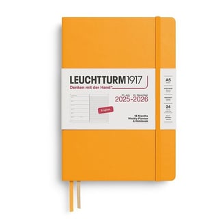 Leuchtturm 18 months diary softcover large 2025-2026