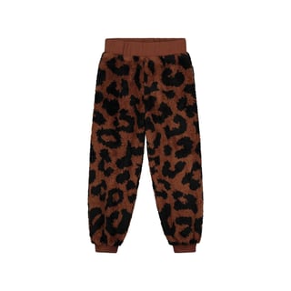 Daily Brat - Fluffy teddy leopard pants