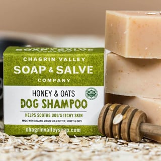 Chagrin Valley Dog Shampoo Bar Honey & Oats