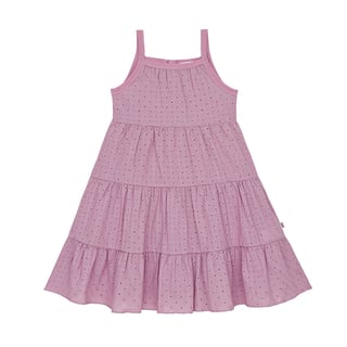 House of Jamie Broidery Layer Dress Lavender