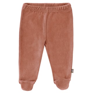 Fresk Trousers velours with feet Ash rose size 6-12 m